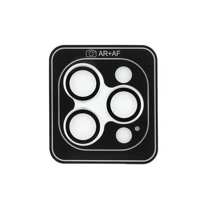 Apple iPhone 15 Pro Max Guess Orjinal Lisanslı Metal Kamera Lens Koruyucu Gümüş