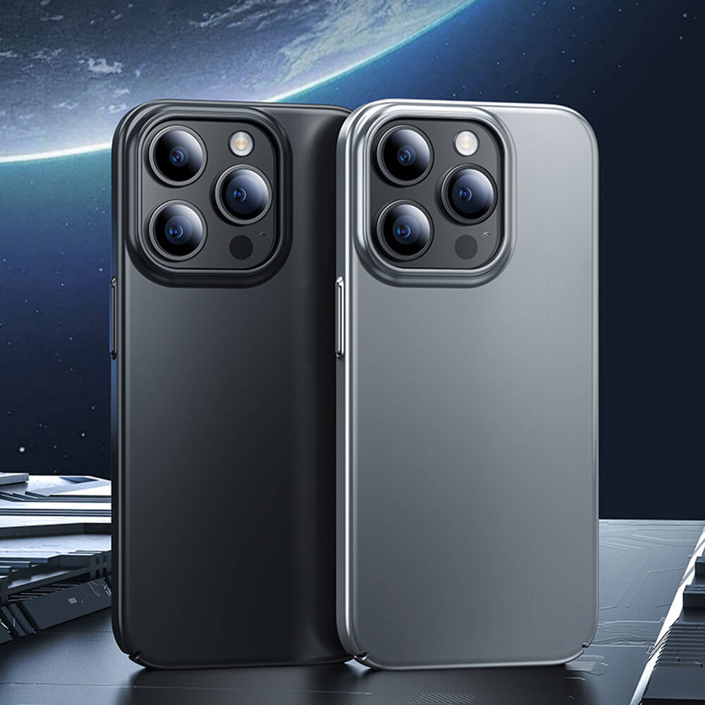 Apple iPhone 15 Pro Max Kılıf Benks Ultra İnce PC Kapak Siyah