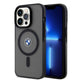 Apple iPhone 15 Pro Max Kılıf BMW Orjinal Lisanslı M-safe Şarj Özellikli IML Baskı Logolu Buzlu Mat Kapak