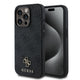 Apple iPhone 15 Pro Max Kılıf Guess Orjinal Lisanslı M-safe Şarj Özellikli Small 4G Classic Kapak