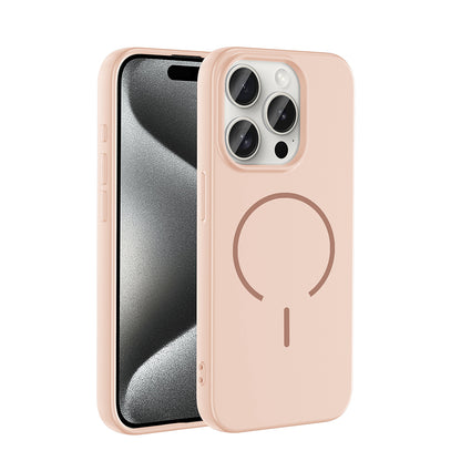 Apple iPhone 15 Pro Max Kılıf M-safe Şarj Özellikli Zore Meta Kapak