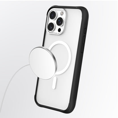 Apple iPhone 15 Pro Max Kılıf M-safe Şarj Özellikli Airbagli Youngkit Dynamic 2 Serisi Kapak Pembe