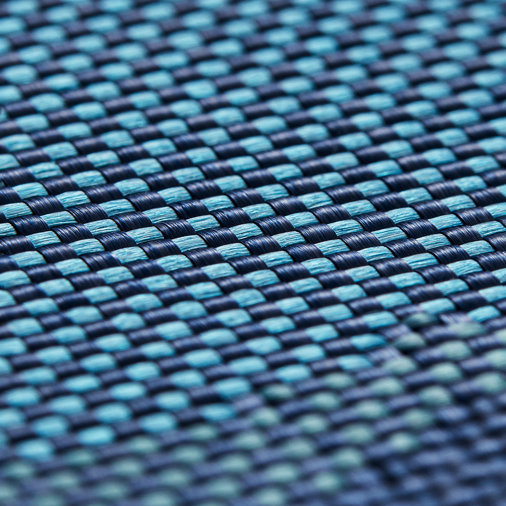 Apple iPhone 15 Pro Max Kılıf M-safe Şarj Özellikli Aramid Fiber Pitaka Tactile Woven Starpeak Serisi Over The Horizon Kapak Mavi