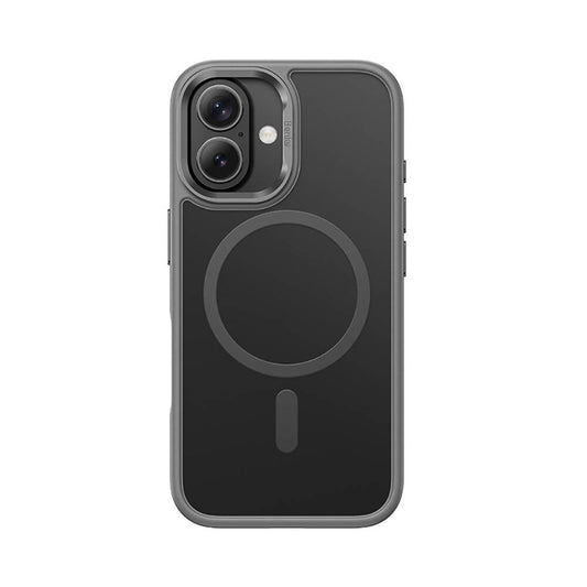 Apple iPhone 16 Kılıf M-safe Şarj Özellikli Benks Mist Protective Kapak Siyah