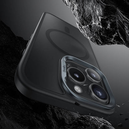 Apple iPhone 16 Kılıf M-safe Şarj Özellikli Benks Mist Protective Kapak Gri