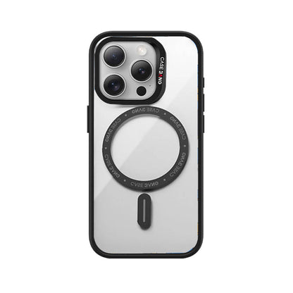 Apple iPhone 15 Pro Max Kılıf M-safe Şarj Özellikli Casebang Body Frame Kapak