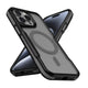 Apple iPhone 15 Pro Max Kılıf M-safe Şarj Özellikli Renkli Kenar Airbag Şeritli Zore Lamer Kapak