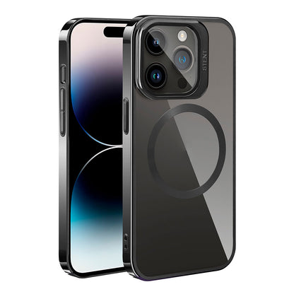 Apple iPhone 15 Pro Max Kılıf M-safe Şarj Özellikli Standlı Zore Klon Kapak