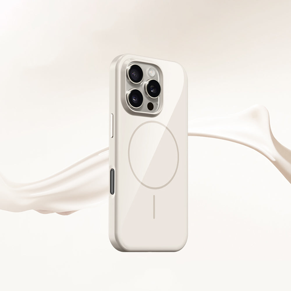 Apple iPhone 15 Pro Max Kılıf M-safe Şarj Özellikli Wlons Frego Kapak Mavi