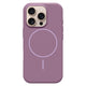 Apple iPhone 15 Pro Max Kılıf M-safe Şarj Özellikli Wlons Frego Kapak Mor