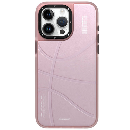 Apple iPhone 15 Pro Max Kılıf M-safe Şarj Özellikli Youngkit Backboard Serisi Leather Kapak Kahverengi