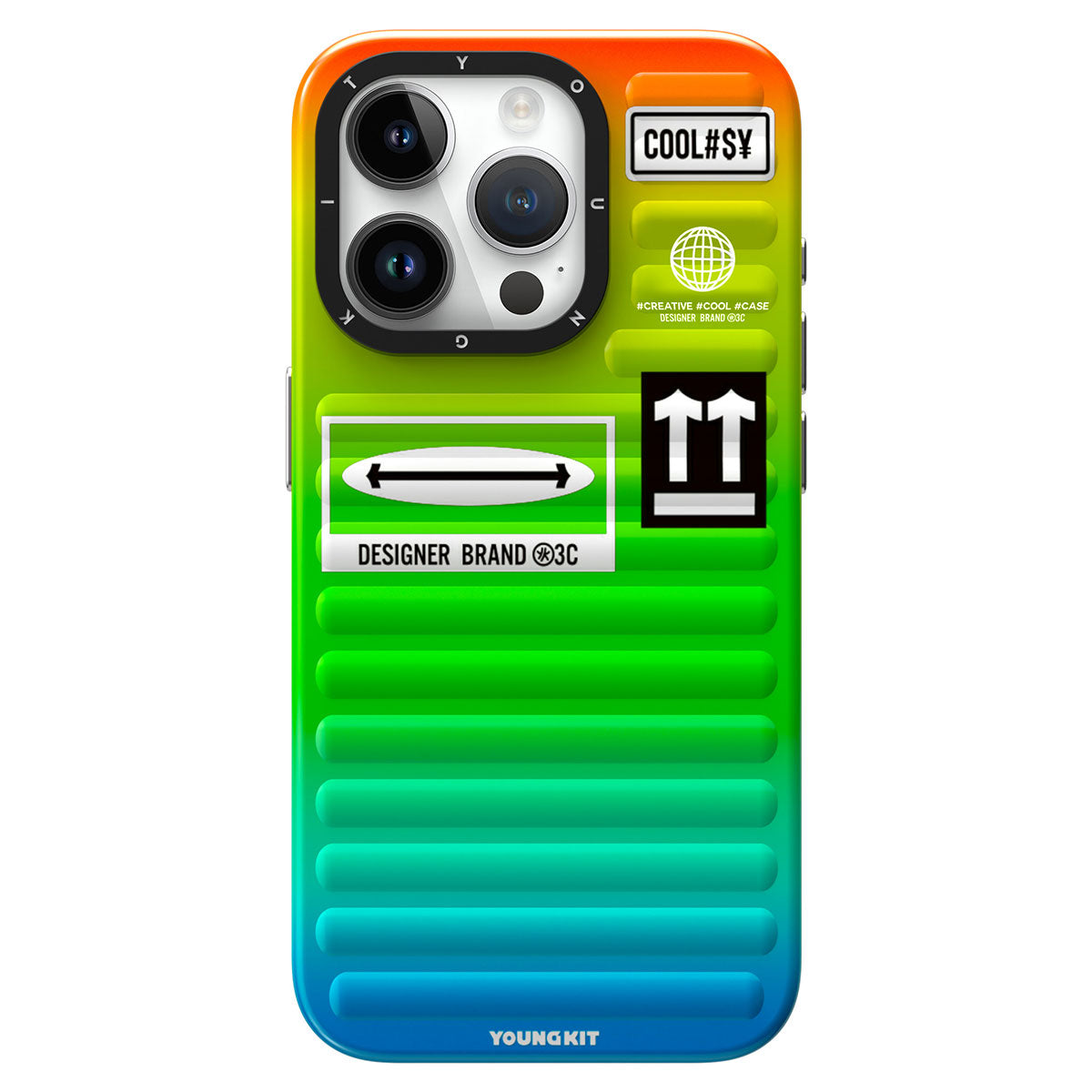 Apple iPhone 15 Pro Max Kılıf YoungKit The Secret Color Serisi Kapak Mor