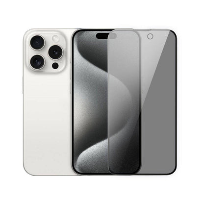 Apple iPhone 15 Pro Max Wiwu iPrivacy HD Anti-Peep Ekran Koruyucu Siyah