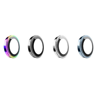 Apple iPhone 15 Pro Max Wiwu Lens Guard Metal Kamera Lens Koruyucu Colorful