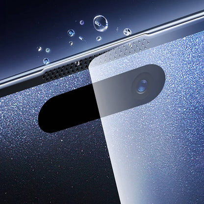 Apple iPhone 15 Wiwu SQ-008 Oleofobik Easy Install Darbeye Karşı Dayanıklı Temperli Cam Ekran Koruyucu + Kolay Uygulama Aparatlı Siyah