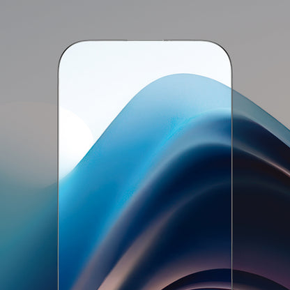 Apple iPhone 16 Amazingthing Radix Parmak İzi Bırakmayan Temperli Cam Ekran Koruyucu Siyah