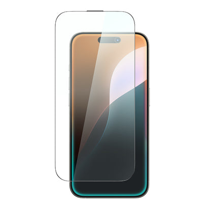 Apple iPhone 16 Amazingthing Titan Max Parmak İzi Bırakmayan Temperli Cam Ekran Koruyucu Siyah