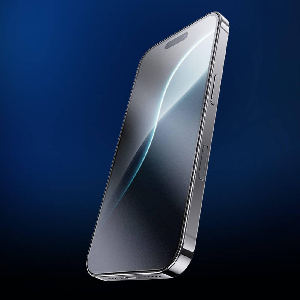 Apple iPhone 16 Benks JoyTouch Mat Oyun Ekran Koruyucu + Kolay Uygulama Aparatı Siyah