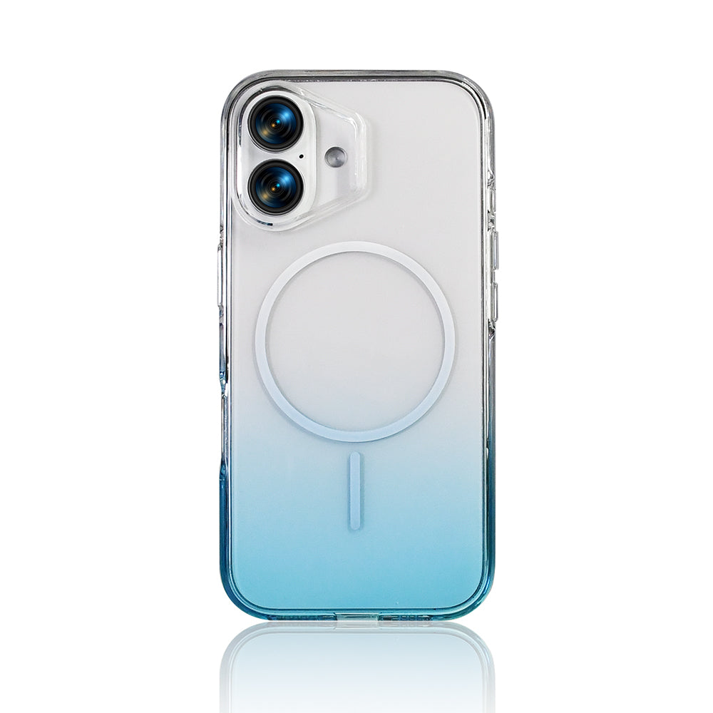 Apple iPhone 16 Kılıf M-Safe Şarj Özellikli Zore Septik Silikon Kapak Pembe