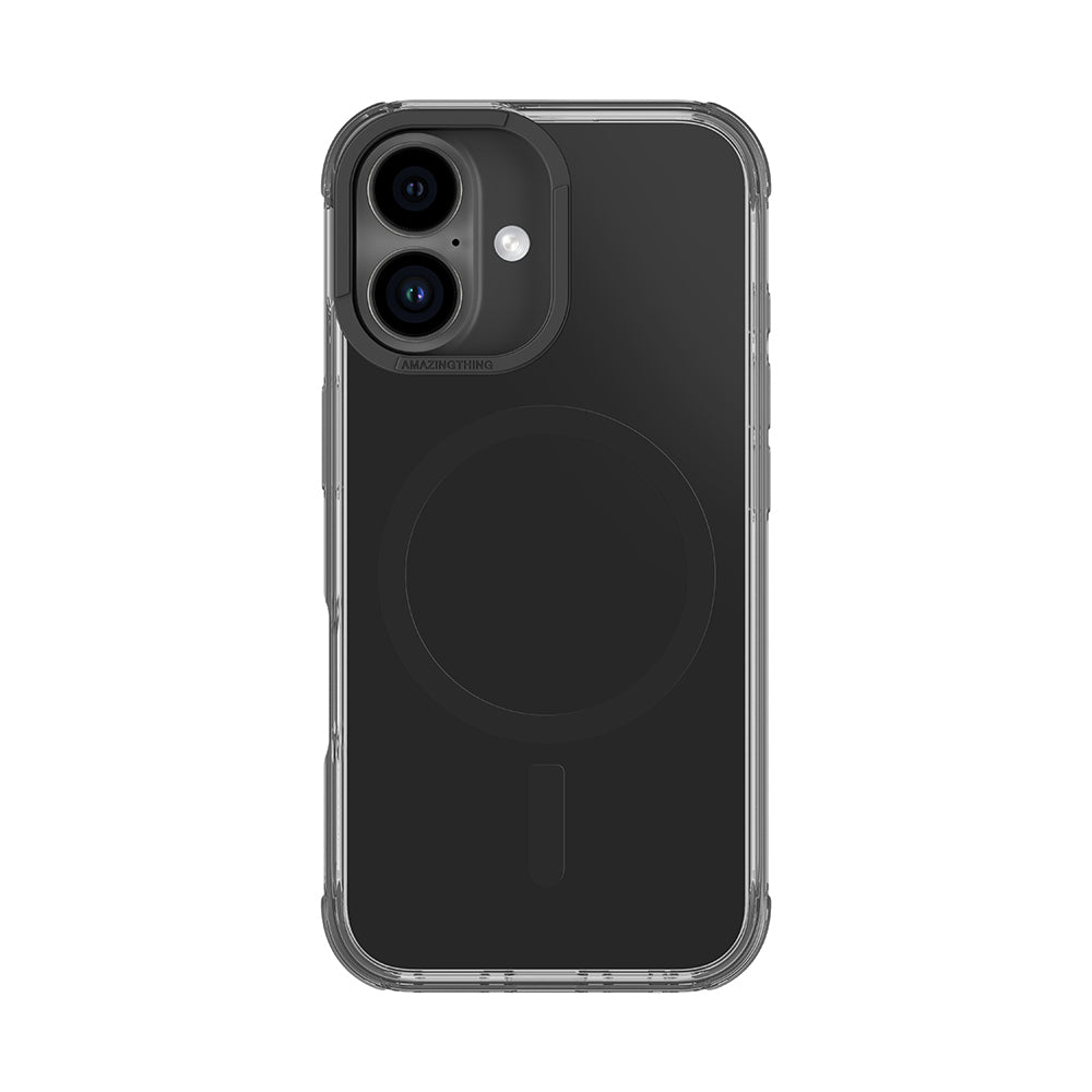 Apple iPhone 16 Kılıf M-safe Şarj Özellikli Amazingthing Omni Serisi Kapak Pembe