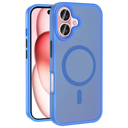 Apple iPhone 16 Kılıf M-safe Şarj Özellikli Mat Arka Yüzey Zore Sio Kapak