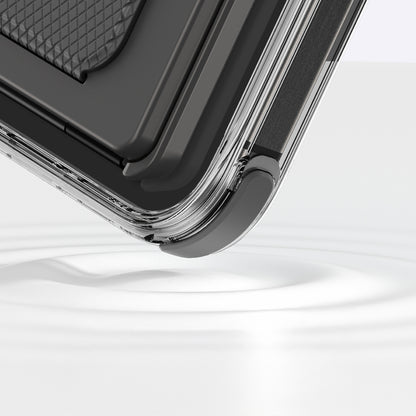 Apple iPhone 16 Kılıf M-safe Şarj Özellikli Standlı Set Amazingthing Omni Adventure Serisi Kapak Siyah