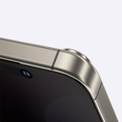 Apple iPhone 16 Plus Amazingthing Radix Privacy Parmak İzi Bırakmayan Temperli Cam Ekran Koruyucu Siyah