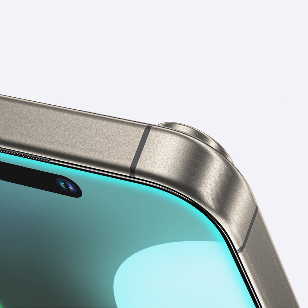 Apple iPhone 16 Plus Amazingthing Titan Mat Parmak İzi Bırakmayan Temperli Cam Ekran Koruyucu Siyah