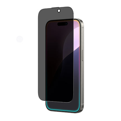 Apple iPhone 16 Plus Amazingthing Titan Privacy Parmak İzi Bırakmayan Temperli Cam Ekran Koruyucu Siyah