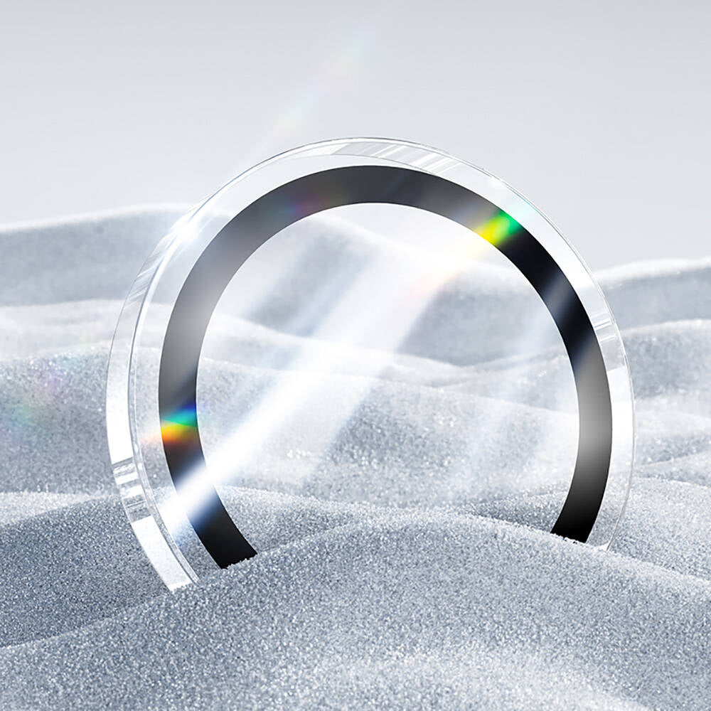 Apple iPhone 16 Plus Benks AR Glass Warrior Transparan Premium Cam Kamera Lens Koruyucu Şeffaf