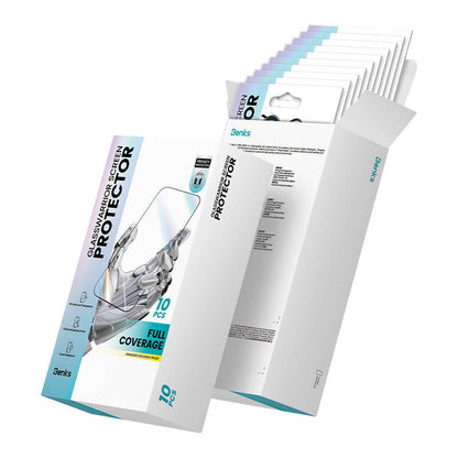 Apple iPhone 16 Plus Benks Glass Warrior HD 0.3mm Cam Ekran Koruyucu 10&prime;lu Paket Siyah