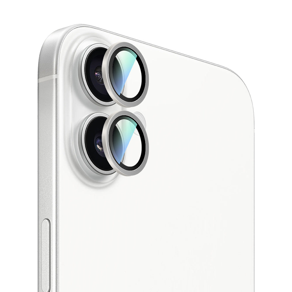 Apple iPhone 16 Plus CaseWorld Alloy Two-Color Serisi Lens Koruyucu Yeşil
