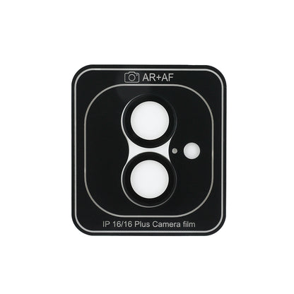 Apple iPhone 16 Plus Guess Orjinal Lisanslı Metal Kamera Lens Koruyucu Gümüş