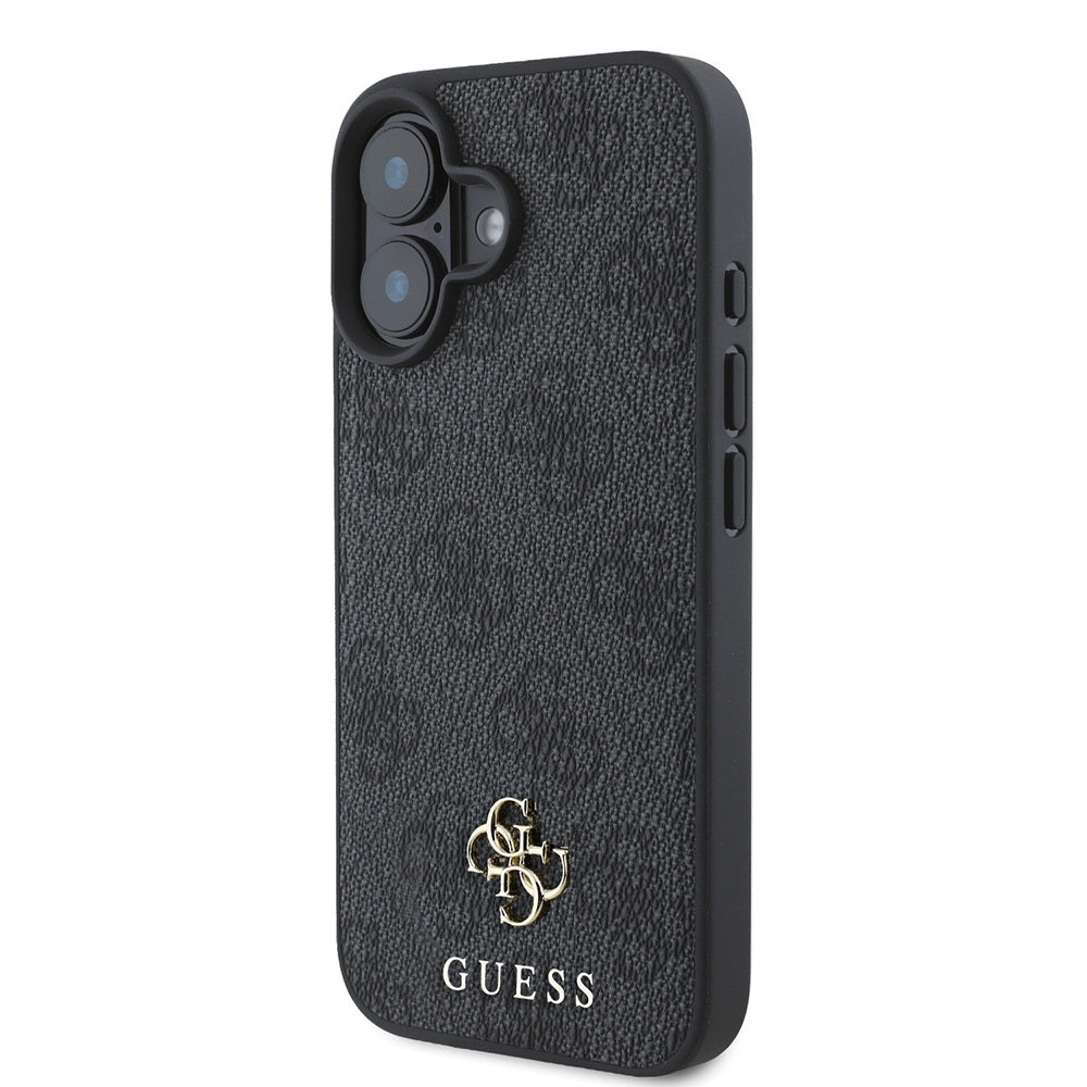Apple iPhone 16 Plus Kılıf Guess Orjinal Lisanslı M-safe Şarj Özellikli Small 4G Classic Kapak Pembe