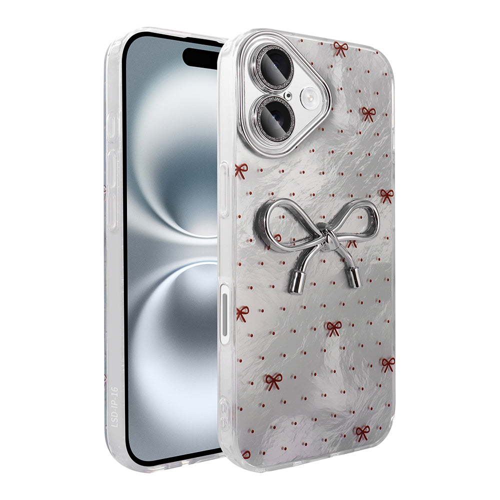 Apple iPhone 16 Plus Kılıf Kamera Korumalı Figürlü Zore Ponti Silikon Kapak