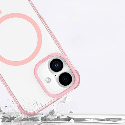 Apple iPhone 16 Plus Kılıf M-safe Şarj Özellikli Amazingthing Omni Serisi Kapak Pembe