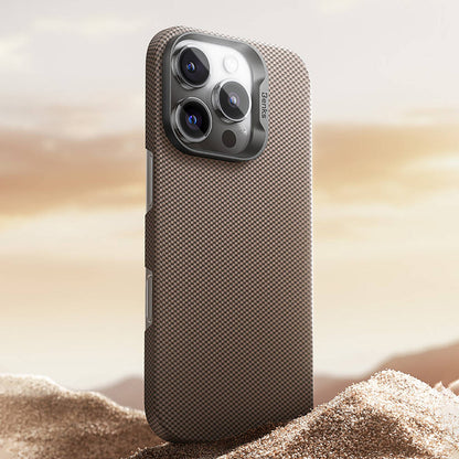 Apple iPhone 16 Plus Kılıf M-safe Şarj Özellikli Benks ArmorTint Serisi ArmorAir Kevlar Kapak Mavi