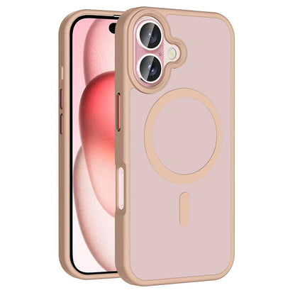 Apple iPhone 16 Plus Kılıf M-safe Şarj Özellikli Mat Arka Yüzey Zore Sio Kapak