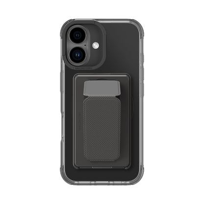 Apple iPhone 16 Plus Kılıf M-safe Şarj Özellikli Standlı Set Amazingthing Omni Adventure Serisi Kapak Siyah