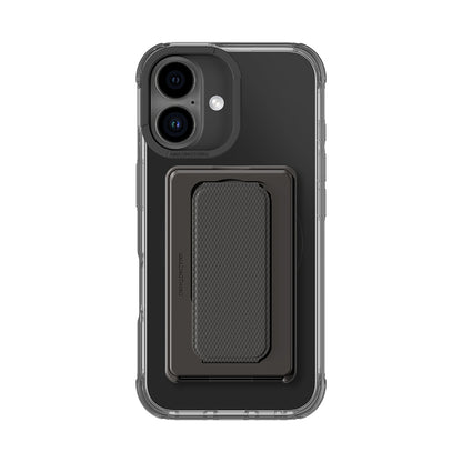 Apple iPhone 16 Plus Kılıf M-safe Şarj Özellikli Standlı Set Amazingthing Omni Adventure Serisi Kapak Siyah