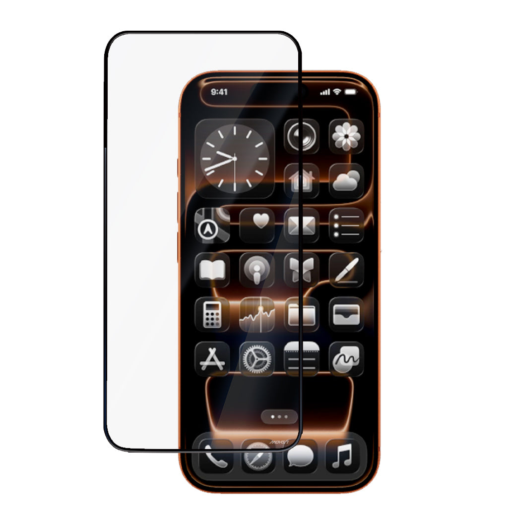 Apple iPhone 16 Plus Mohseven M6 Privacy Temperli Cam Ekran Koruyucu + Kolay Uygulama Aparatı