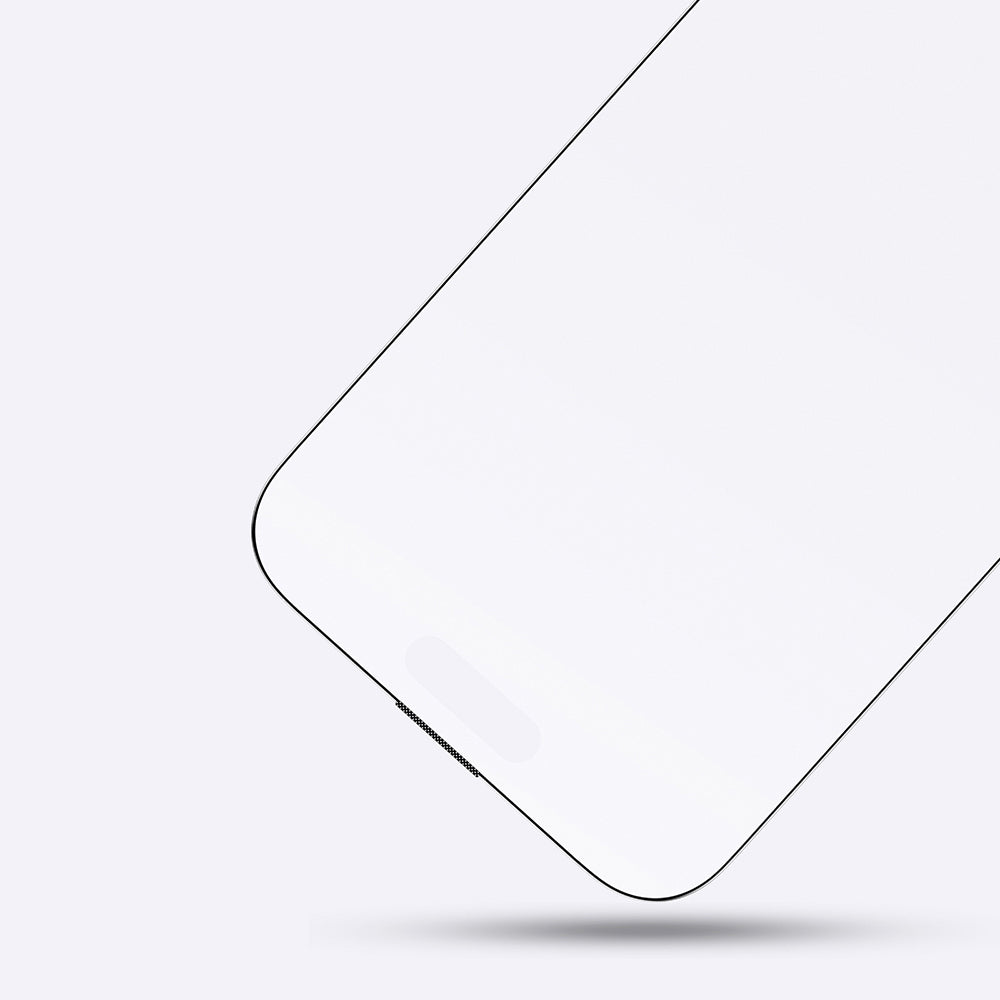 Apple iPhone 16 Pro Amazingthing Titan Mat Parmak İzi Bırakmayan Temperli Cam Ekran Koruyucu Siyah