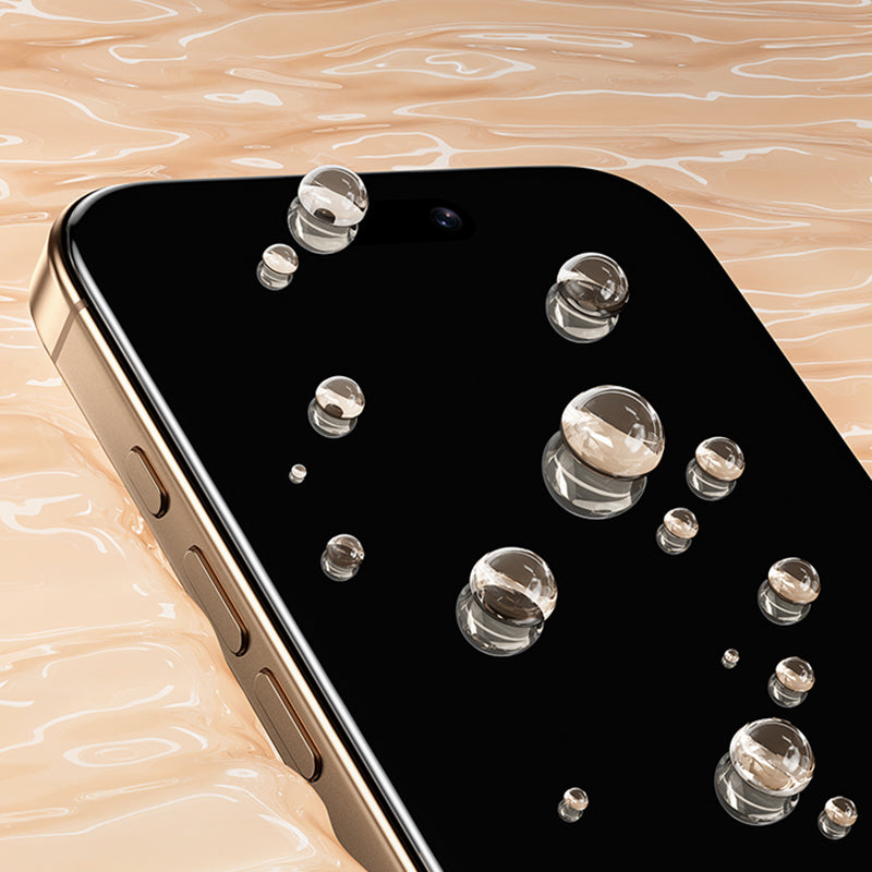 Apple iPhone 16 Pro Benks 0.3mm InvisiWarrior Ekranı Tam Kaplayan Full Şeffaf Ekran Koruyucu Şeffaf