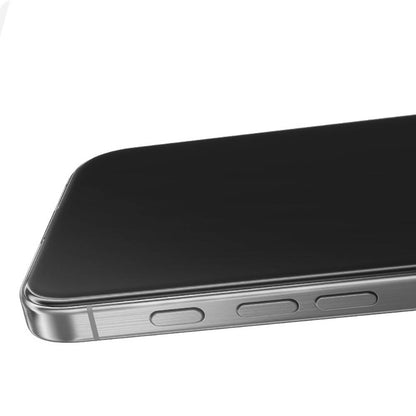 Apple iPhone 16 Pro Benks Glass Warrior HD 0.3mm Cam Ekran Koruyucu + Kolay Uygulama Aparatlı Siyah