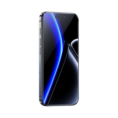 Apple iPhone 16 Pro Benks Glass Warrior Safir Coating Ultra İnce Cam Ekran Koruyucu 10'lu Paket Siyah