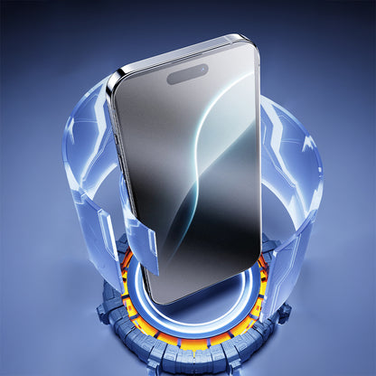 Apple iPhone 16 Pro Benks JoyTouch 0.3mm Mat Oyun Ekran Koruyucu + Kolay Uygulama Aparatı Siyah