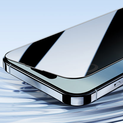 Apple iPhone 16 Pro Benks Ultra İnce Kenarlı Privacy Hayalet Ekran Koruyucu + Kolay Uygulama Aparatlı Siyah