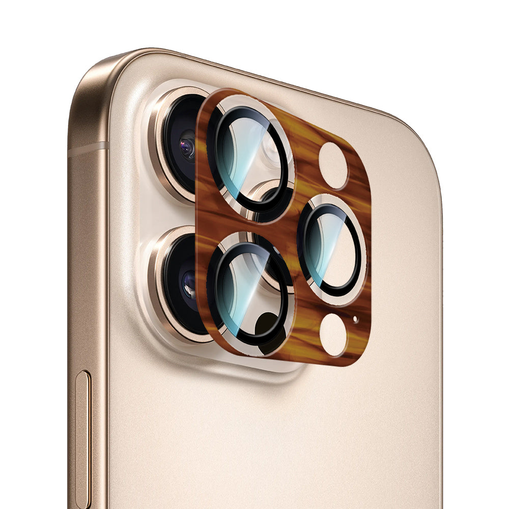 Apple iPhone 16 Pro CaseWorld Crystal Color Serisi Full Kamera Lens Koruyucu Gri