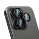 Apple iPhone 16 Pro CaseWorld Karbon Fiber Serisi Anti Reflective Ultra Clear Kamera Lens Koruyucu Siyah