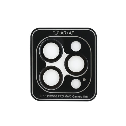 Apple iPhone 16 Pro Guess Orjinal Lisanslı Metal Kamera Lens Koruyucu Gümüş